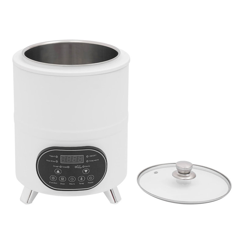 Yogurt Maker Machine With Time And Temperature Control, White