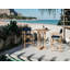 Captain 3 Piece Sunbrella Bar Height Dining Set-630700359