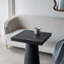 Table d'appoint carrée 20 pi x 20 po x 24 po avec base piédestal