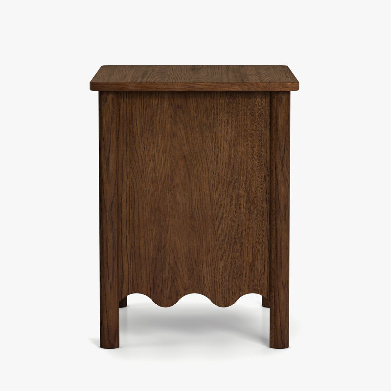 Table de chevet Onda, Brown
