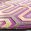 Tapis géométrique en laine touffeté à la main Deedgra-584867142