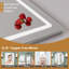 Miroir de salle de bain moderne à DEL sans cadre avec 3 couleurs réglables-532541584