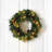 Mixed Pine and Pinecone Christmas Wreath with Clear LED Lights