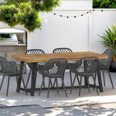 Furman Rectangular 6 - Person 70.75'' Long Dining Set