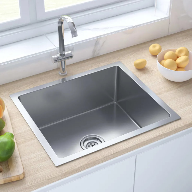 Belfry Kitchen Isoline 440mm W Steel Kitchen Sink