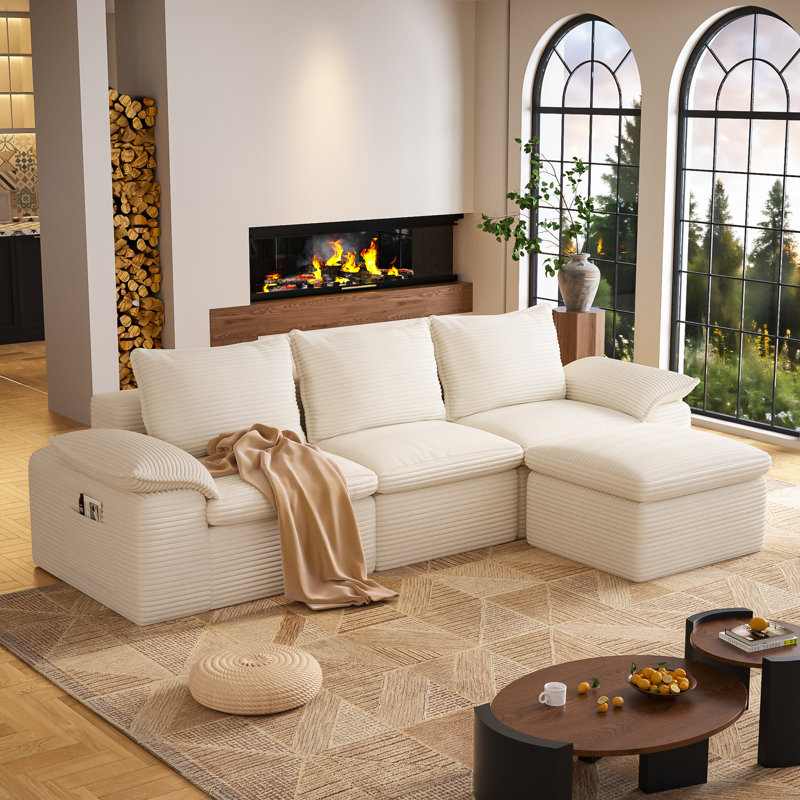 Canapé modulaire Boneless, Beige