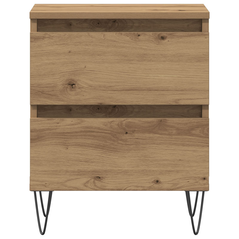 40cm W Solid Wood Bedside Table, Individual