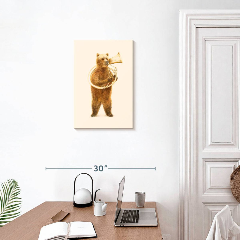 Ketti The Bear And Its Helicon, 24" H x 16" W