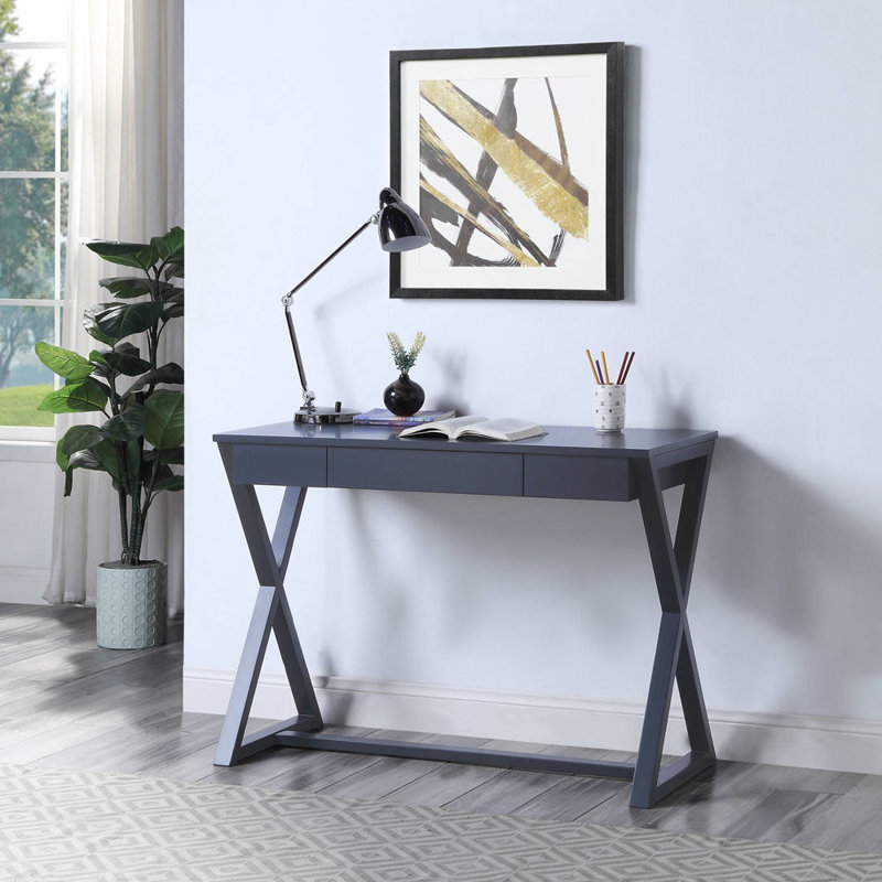 Console gris anthracite