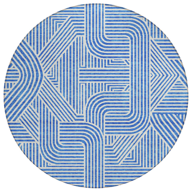  Maliana Area Rug, Round 8'