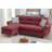 Velvet Reversible Sectional Sofa