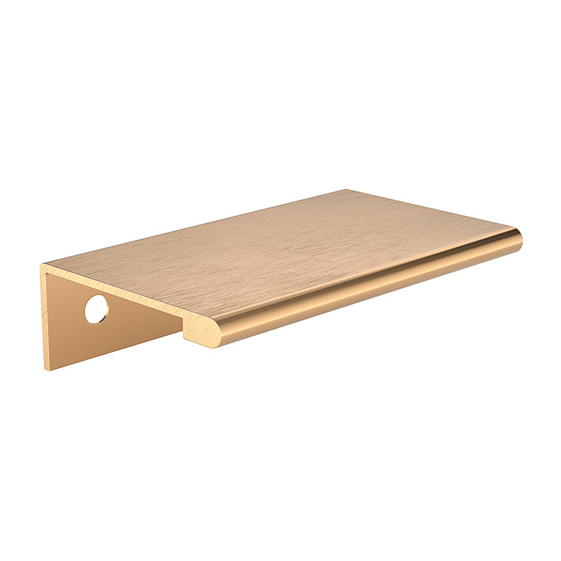 Expression 1.9687" Center to Center Edge Pulls, Satin Gold