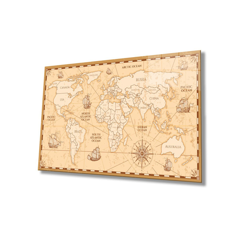 Superbe peinture décorative en verre trempé de 23,6 po x 35,4 po | 100% verre trempé, épaisseur: 0,16 pouce | Parfait pour la décoration intérieure, l'esthétique moderne et l'art mural élégant