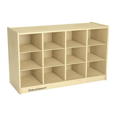 12 Compartment Birch Plywood Cubby