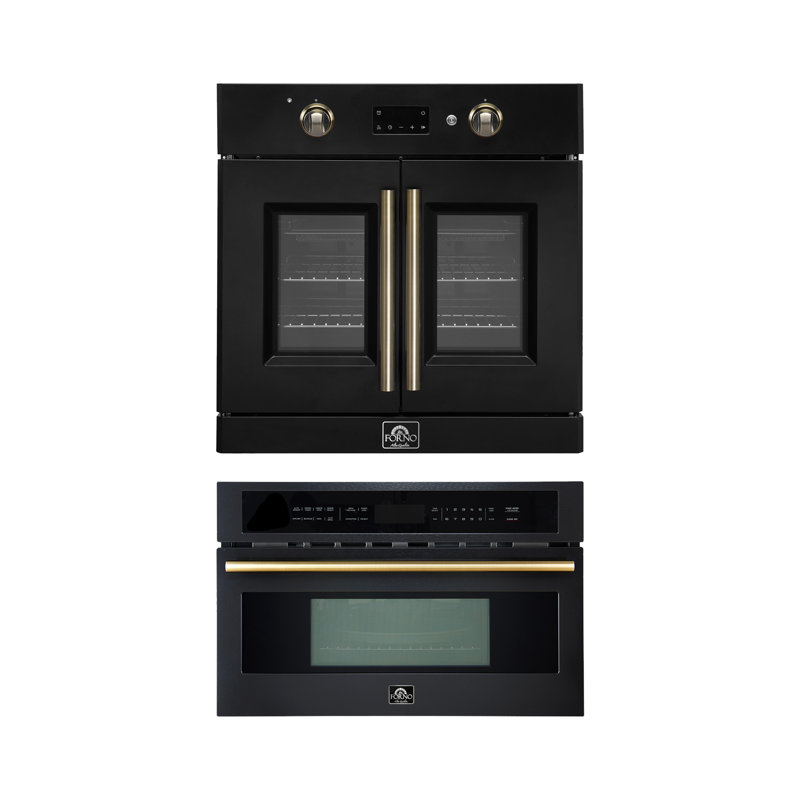Ensemble de cuisine noir 2 pièces FORNO, Noir