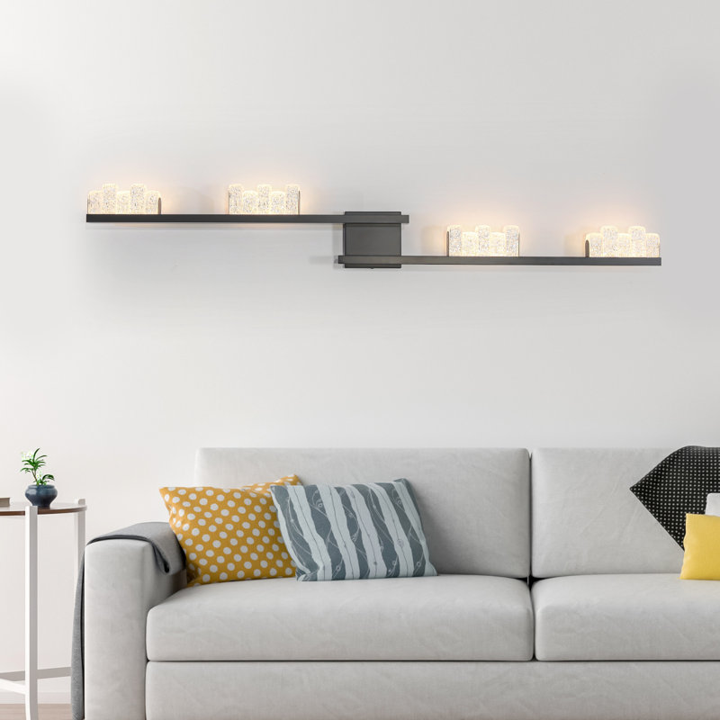 47.24" Acrylic LED Dimmable Flush Mounted Sconce