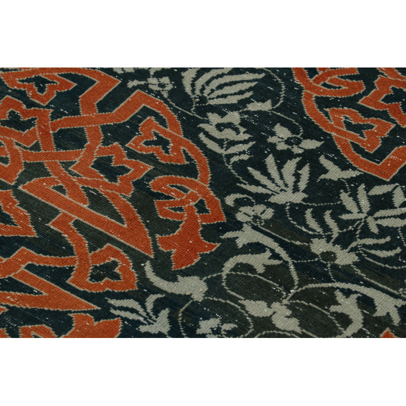 One-of-a-Kind 2'11”x6'5” Hand Knotted Area Rug