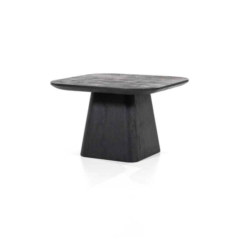 Table de bout Aron, Noir, H 15 po x l 24 po x P 24 po