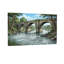 Pont de pierre sur une rivière avec des arbres et un ciel-584582937-584582938-584583014