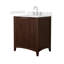 Palmilla 30" Freestanding Single Bathroom Vanity with Cultured Marble Top-541032557-563657739-563657736