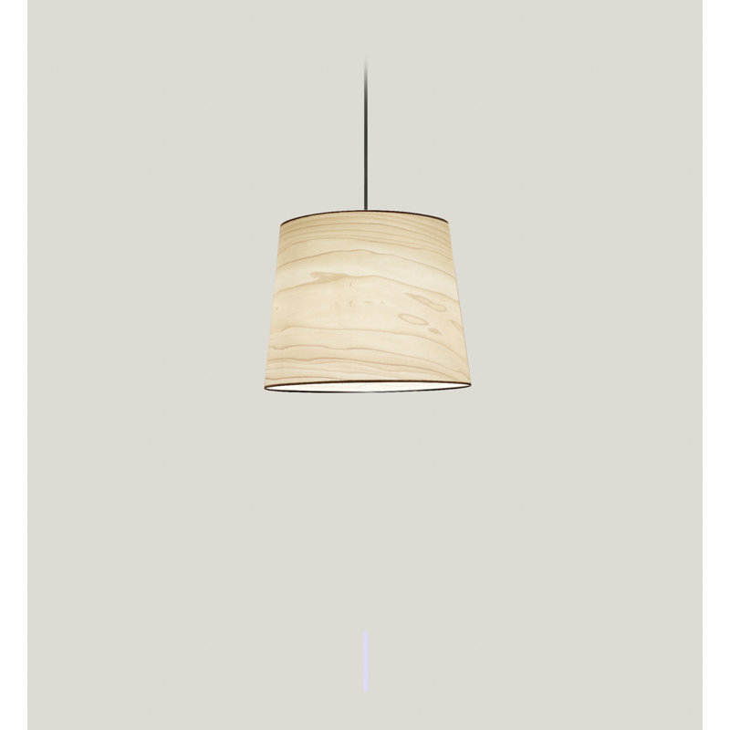 Zeta Grande Pendant, 13" Dia., Natural White