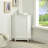 Bathroom Cabinet Triangle Corner Storage Cabinet With Adjustable Shelf Modern Style MDF Board-755820901