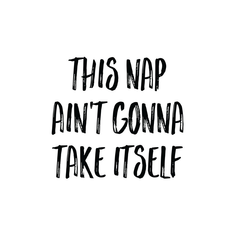 Nap Itself - Wrapped Canvas Print, 91cm H x 91cm W x 3.8cm D