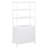 Benioff 3-Shelf Radio Weave Cane Metal Accent Cabinet-577915724