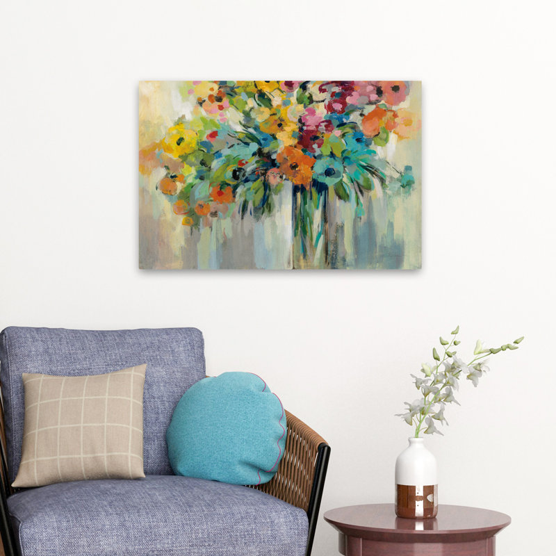 Bouquets de fleurs - Nuage de fleurs, H 16 po x l 24 po