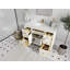 Sonoma 48 " W Freestanding Standard Free Standing Single Double Single Vanity Bathroom Vanity With Quartz Top-101772825