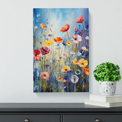 Wildflowers Tachisme - Print