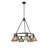 Felda 6 - Light Steel Dimmable Cone Chandelier-99998912-99998917