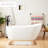 71" Sheba Acrylic Slipper Tub With Foam - Air Massage