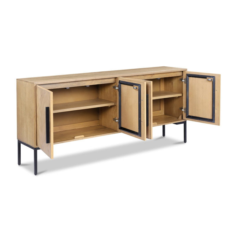 Fishbone 77'' W Sideboard