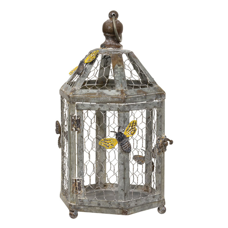 17'' H Metal Lantern