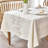 Printed Table Cloth Rectangle Table 55 x 86 inch