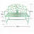 Metal Garden Bench Tree Pattern-109762773