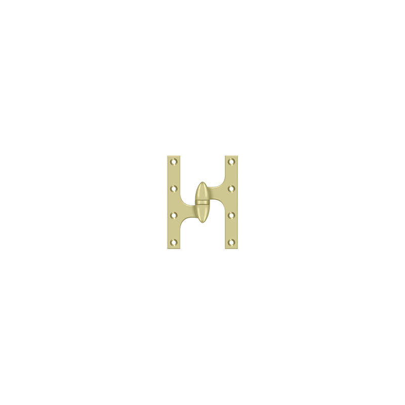 Hinge, Unlacquered Brass, Left Hand