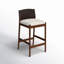 Lulu Upholstered Stool with Solid Wood Frame-763229721-760679070