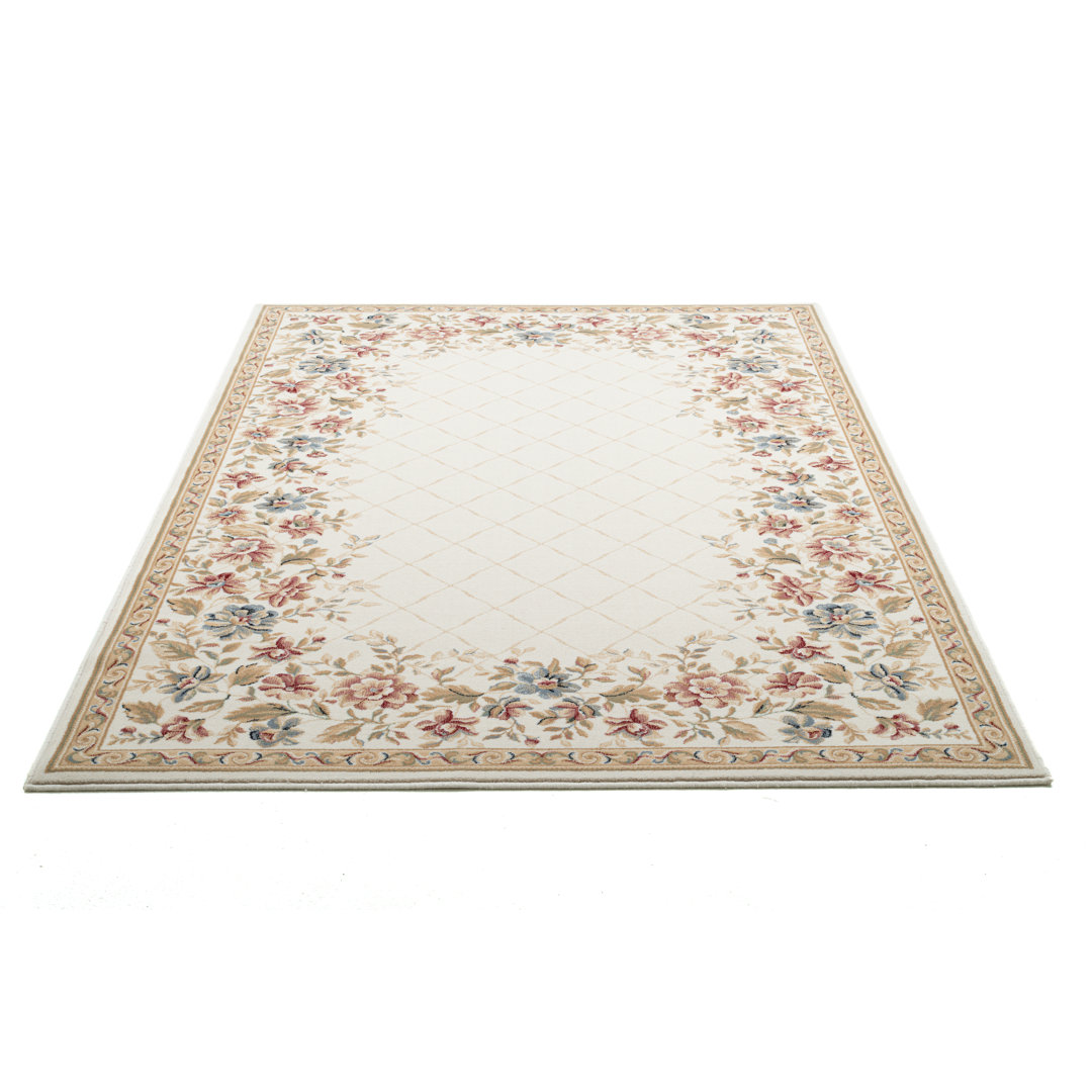 Teppich Dolna Aus Schurwolle In Beige