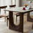 Nordic Solid Wood Rectangular Dining Table-2120388107