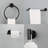 6 Piece Stainless Steel Bathroom Towel Rack Set Wall Mount-111472135-111472132