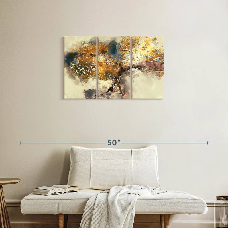 Harnek Autumn Tree, 20" H x 33" W