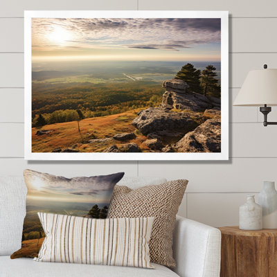 Arkansas Grand Canyon Sunset Harmony I - Arkansas Canvas Print