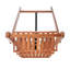 Outdoor Upper Strode Rectangular Etagere Eucalyptus Plant Stand
