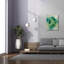 «Emerald Pilea 2» par Julia Purinton, art mural sur toile-53226082