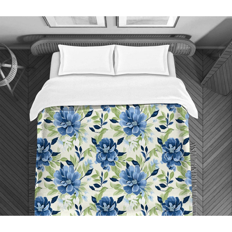 Floral Anquinette Comforter, Queen Comforter