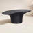 Paisely Oval Concrete Outdoor Coffee Table , 47 " W 23.6 " D-740447392