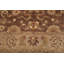 Tapis rectangulaire unique en laine brun / brun clair / sauge / ivoire 9 pi x 12 pi One-of-a-Kind