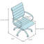 Chaise de bureau en similicuir Rusank-308039069-292763873